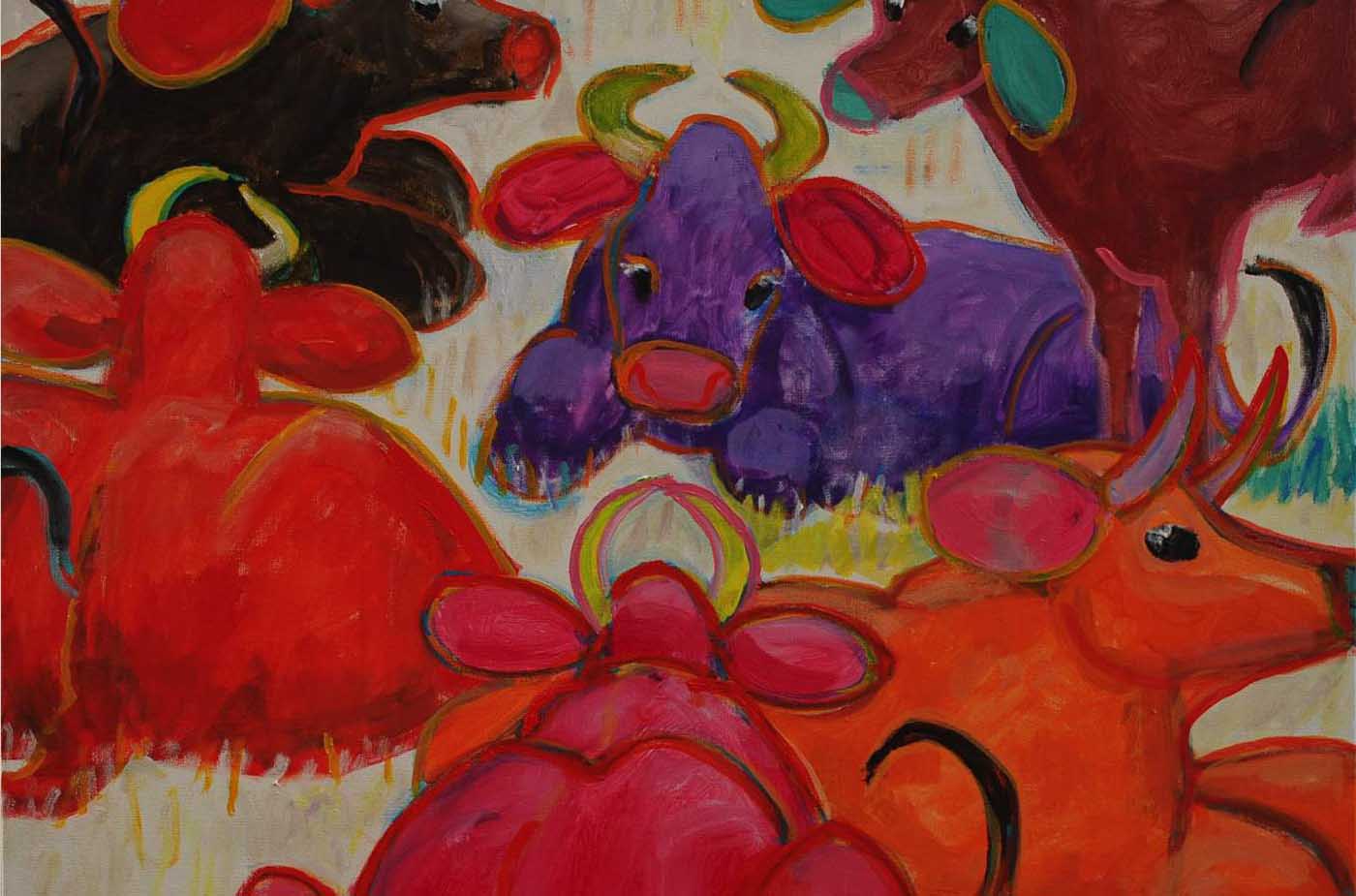 Colorful Cows Colorful Cows