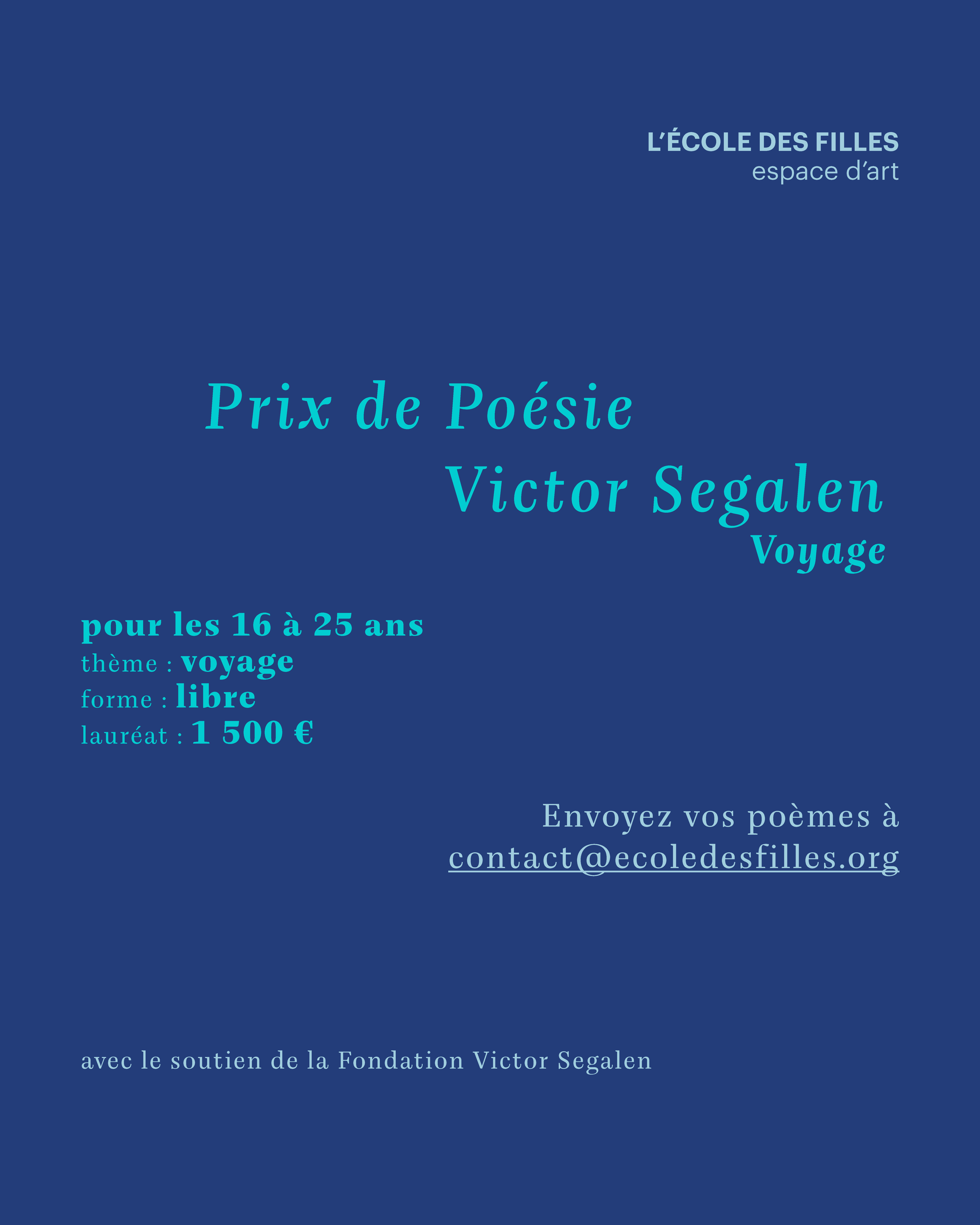 Prix de posie Victor Segalen